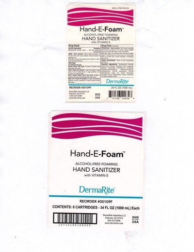 HandEFoam 34oz bottle and case labels.jpg - HandEFoam 34oz bottle and case labels